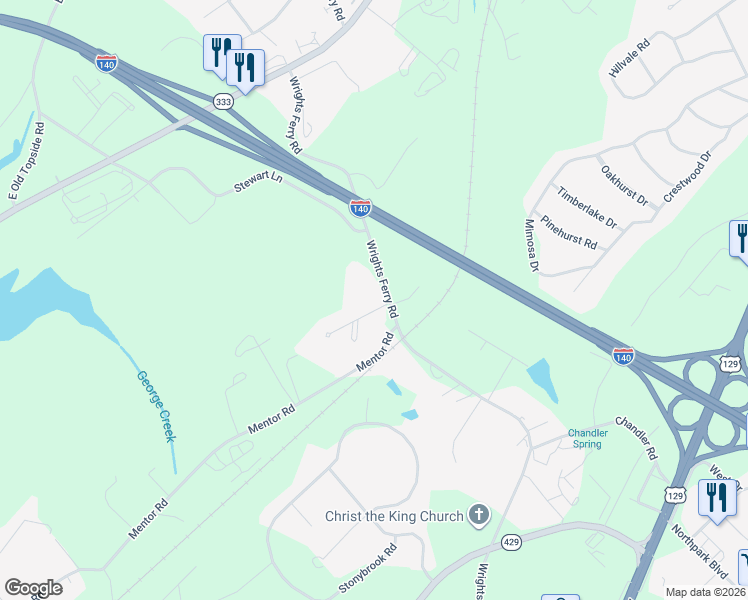 map of restaurants, bars, coffee shops, grocery stores, and more near 1808 Leslie Lane in Louisville