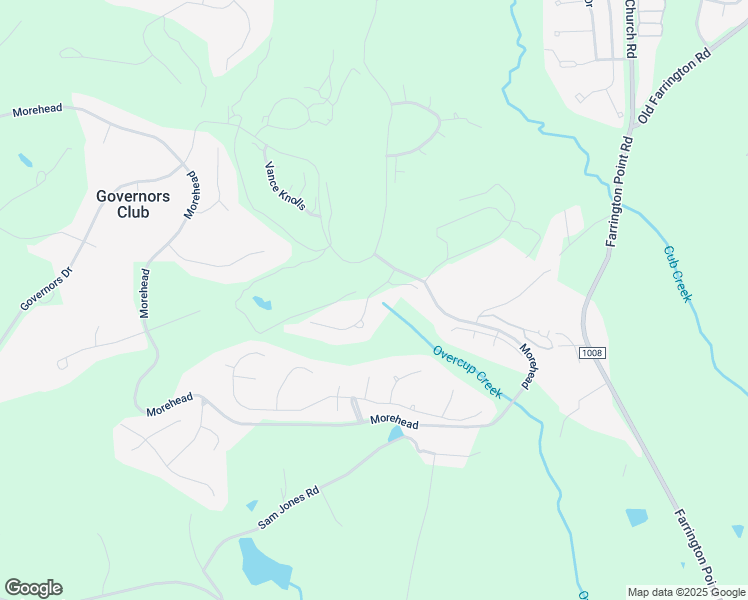 map of restaurants, bars, coffee shops, grocery stores, and more near 27407 Walker in Chapel Hill