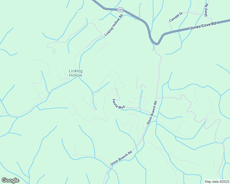 map of restaurants, bars, coffee shops, grocery stores, and more near 2706 Fiesta Boulevard in Sevierville