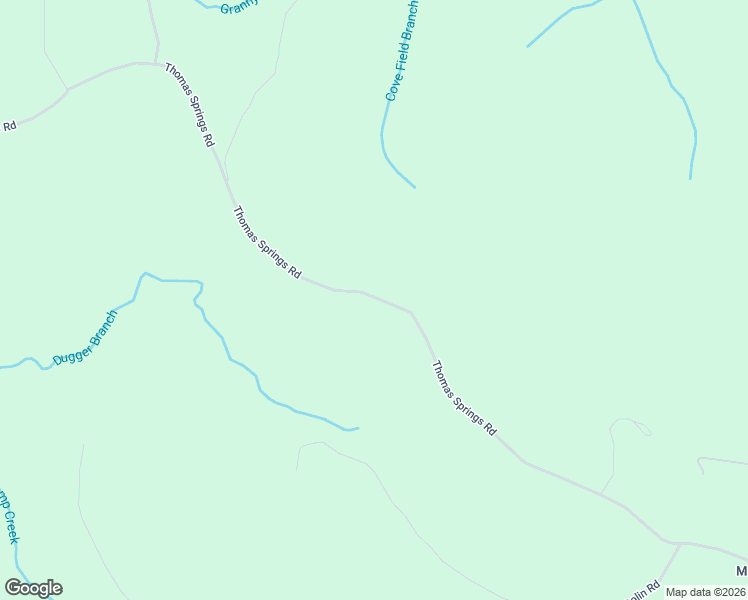 map of restaurants, bars, coffee shops, grocery stores, and more near 2493-2499 Thomas Springs Road in Crossville