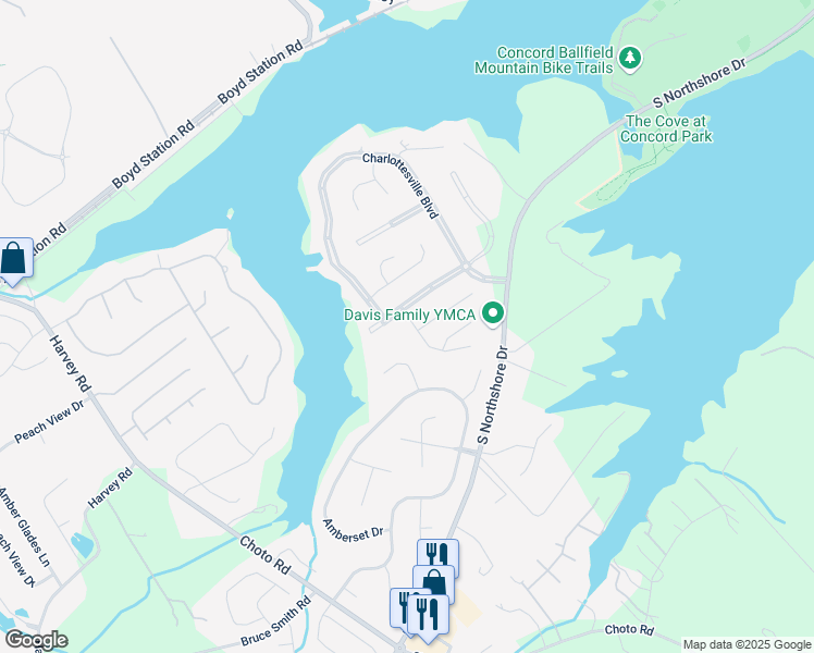 map of restaurants, bars, coffee shops, grocery stores, and more near 1104 Front Royal Lane in Knoxville