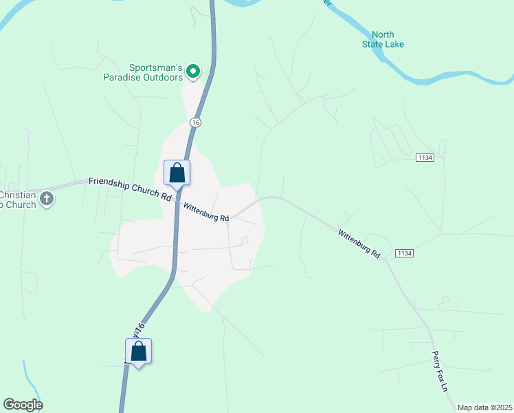 map of restaurants, bars, coffee shops, grocery stores, and more near 260 Wittenburg Road in Taylorsville