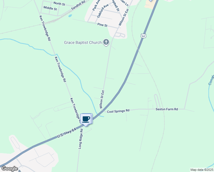 map of restaurants, bars, coffee shops, grocery stores, and more near 1210 Wilson Street Extension in Plymouth