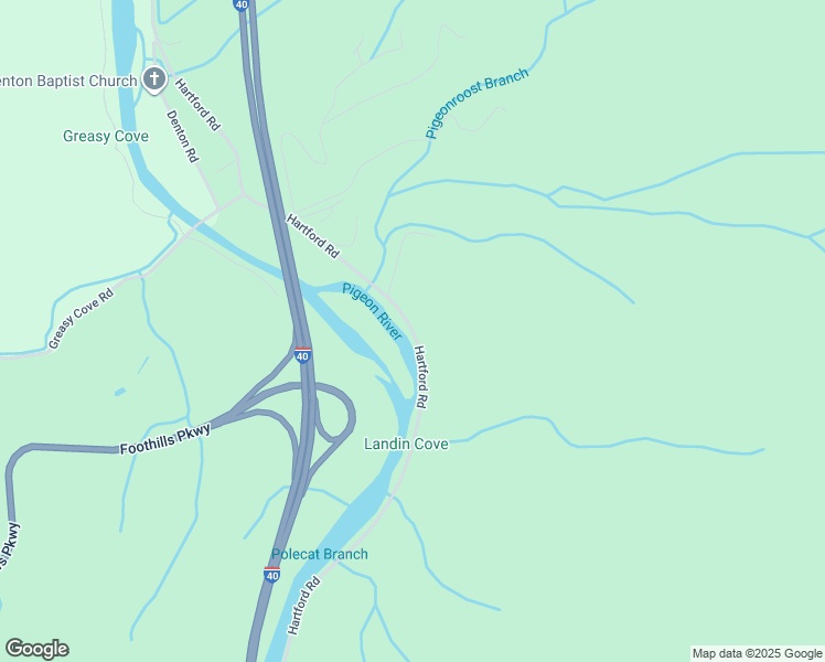 map of restaurants, bars, coffee shops, grocery stores, and more near Hartford Road in Newport