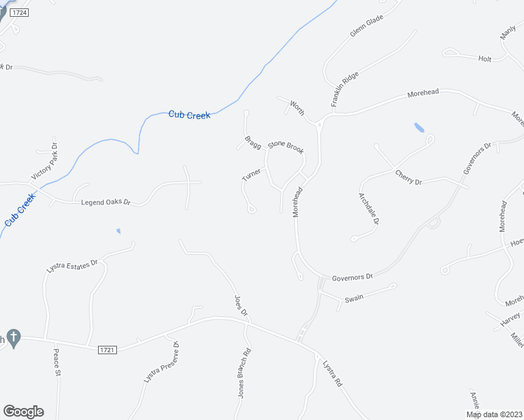 map of restaurants, bars, coffee shops, grocery stores, and more near 22019 Turner in Chapel Hill