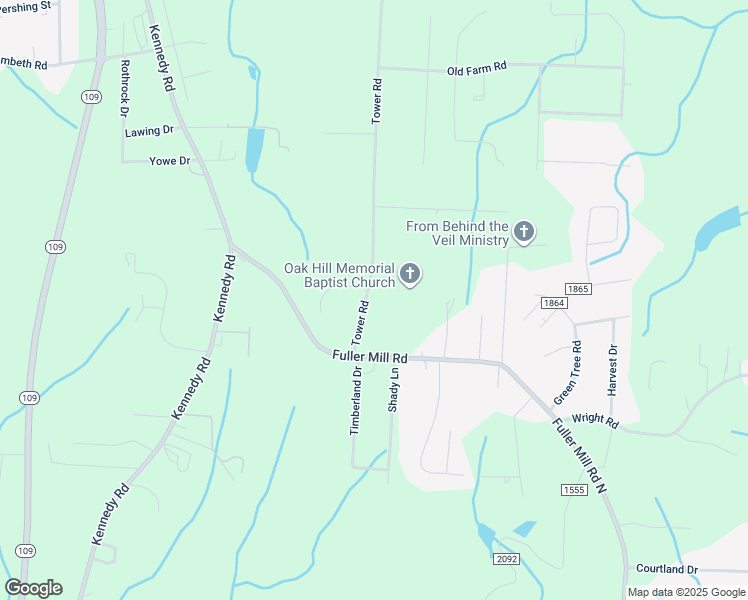 map of restaurants, bars, coffee shops, grocery stores, and more near 1849 Tower Road in Thomasville