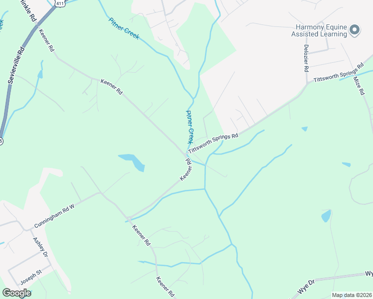 map of restaurants, bars, coffee shops, grocery stores, and more near 368 Keener Road in Seymour