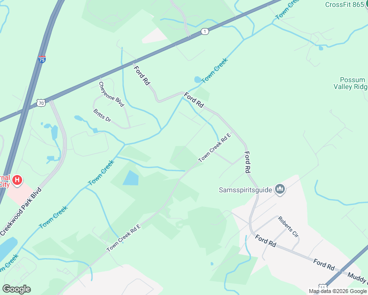 map of restaurants, bars, coffee shops, grocery stores, and more near 1070 McDaniel Lane in Lenoir City