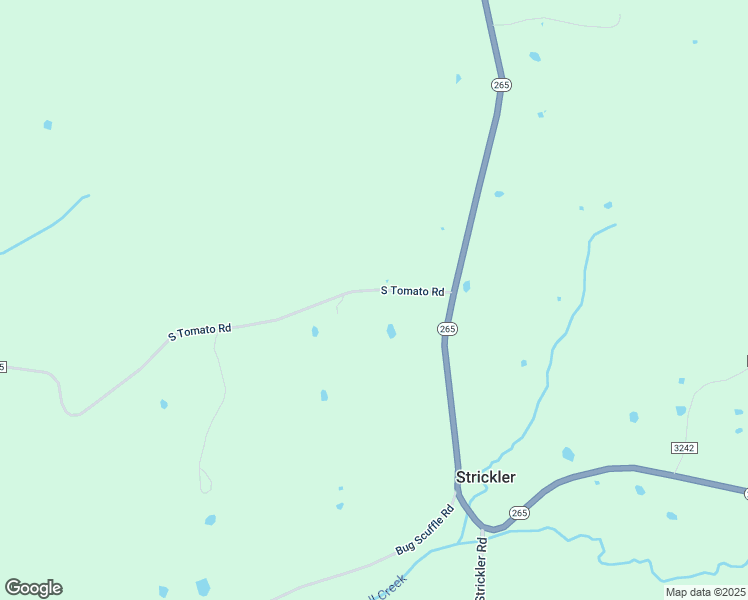 map of restaurants, bars, coffee shops, grocery stores, and more near 14433 South Tomato Road in West Fork