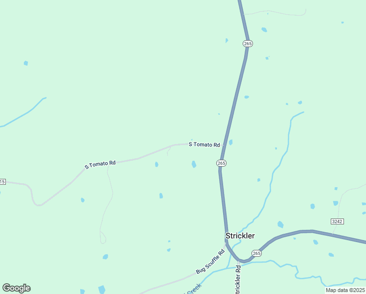 map of restaurants, bars, coffee shops, grocery stores, and more near 14433 South Tomato Road in West Fork