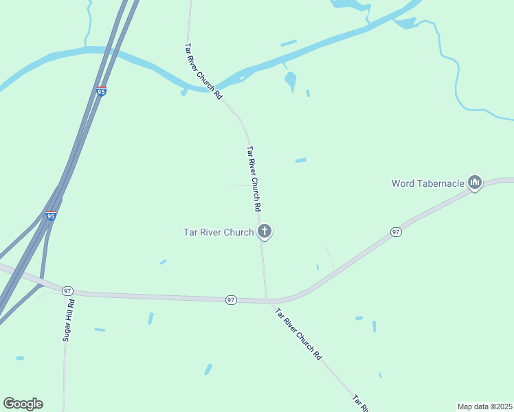 map of restaurants, bars, coffee shops, grocery stores, and more near 9102 Tar River Church Road in Wilson