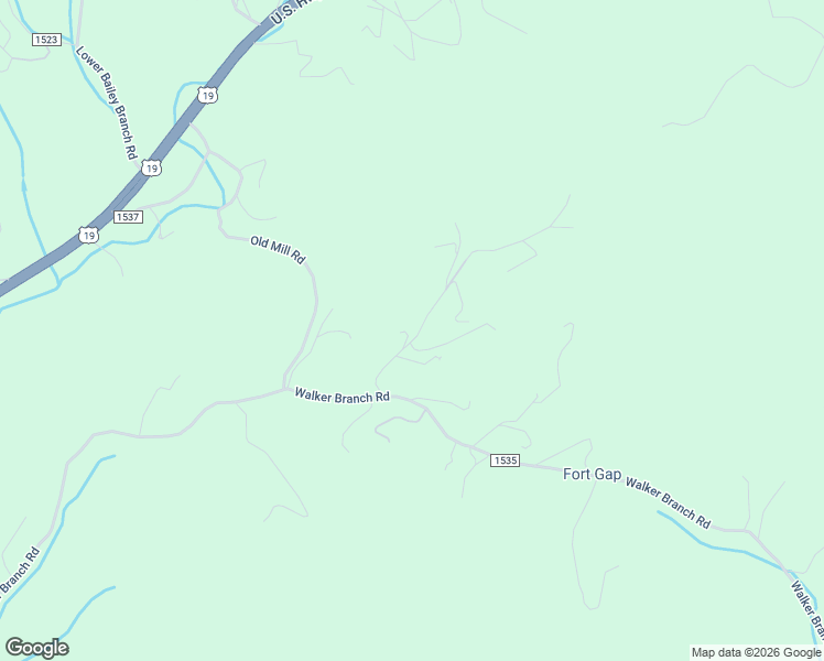 map of restaurants, bars, coffee shops, grocery stores, and more near 152 Spicewood Trail in Mars Hill