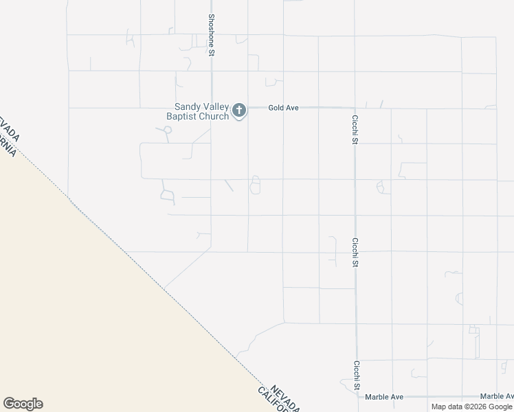 map of restaurants, bars, coffee shops, grocery stores, and more near 2280 Iron Avenue in Sandy Valley