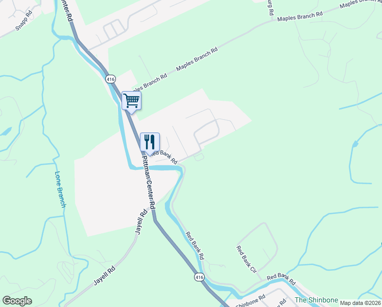 map of restaurants, bars, coffee shops, grocery stores, and more near 1902 Scarlett Meadows Drive in Sevierville