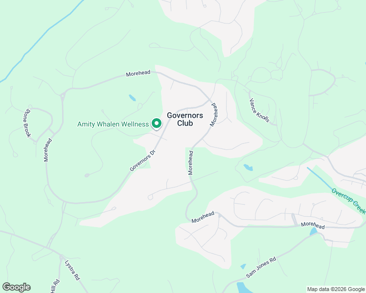 map of restaurants, bars, coffee shops, grocery stores, and more near 12715 Morehead in Chapel Hill