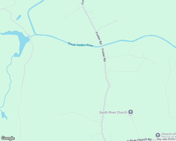 map of restaurants, bars, coffee shops, grocery stores, and more near Foster Road in Woodleaf