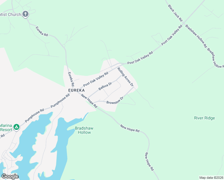 map of restaurants, bars, coffee shops, grocery stores, and more near 121 Stevens Circle in Rockwood
