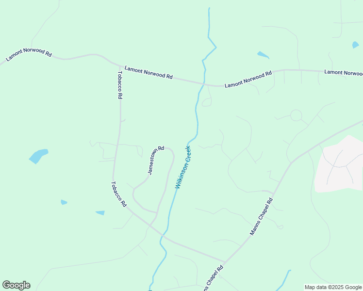 map of restaurants, bars, coffee shops, grocery stores, and more near 270 Jamestown Road in Pittsboro