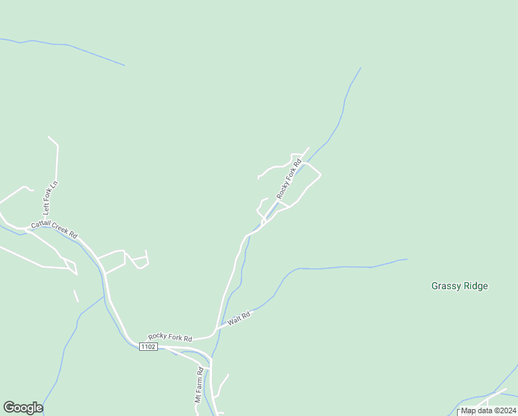 map of restaurants, bars, coffee shops, grocery stores, and more near Campfire Lane in Yancey County