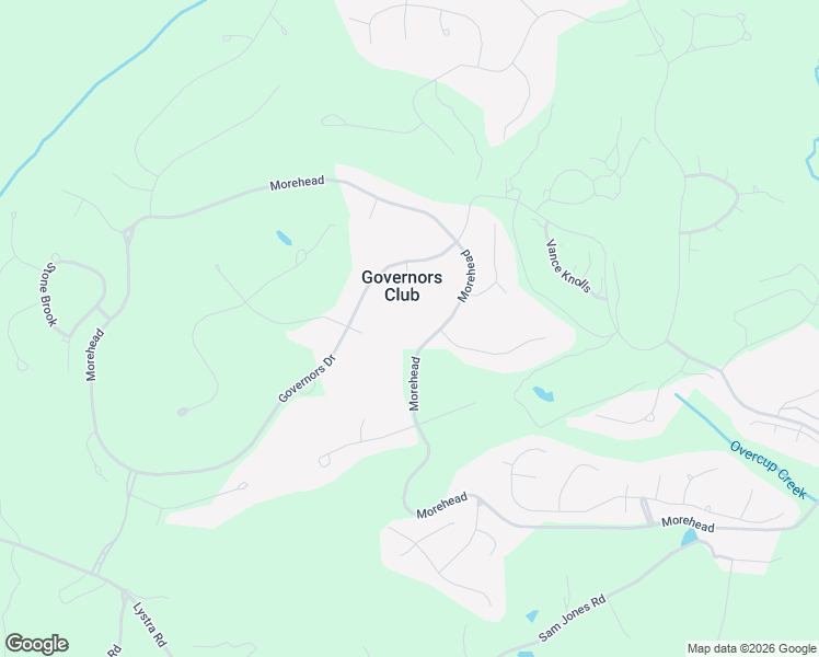 map of restaurants, bars, coffee shops, grocery stores, and more near 12715 Morehead in Chapel Hill