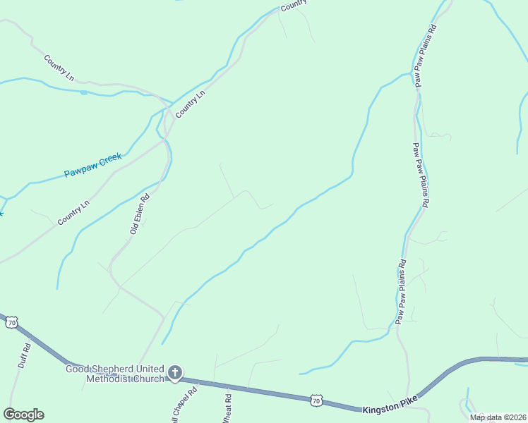 map of restaurants, bars, coffee shops, grocery stores, and more near Copenhaver Road in Lenoir City