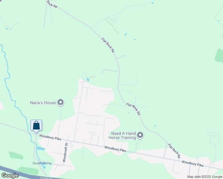 map of restaurants, bars, coffee shops, grocery stores, and more near 549 Flat Rock Road in Murfreesboro
