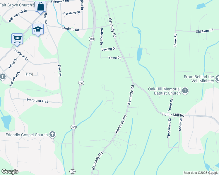 map of restaurants, bars, coffee shops, grocery stores, and more near 396 Regina Drive in Thomasville