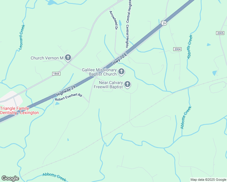 map of restaurants, bars, coffee shops, grocery stores, and more near 127 Cherry Drive in Lexington