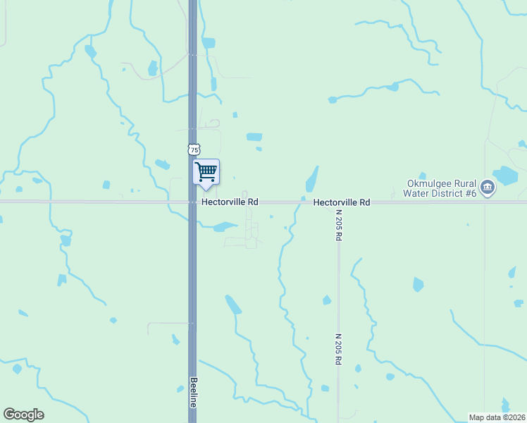 map of restaurants, bars, coffee shops, grocery stores, and more near 10280 Hectorville Road in Mounds
