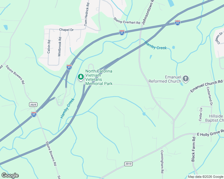 map of restaurants, bars, coffee shops, grocery stores, and more near 551 Eddinger Road in Thomasville