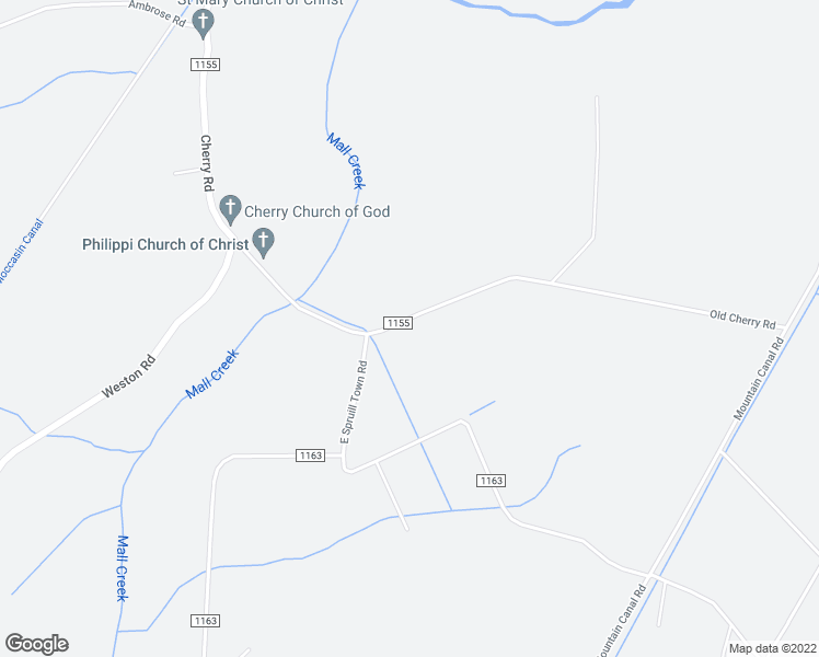 map of restaurants, bars, coffee shops, grocery stores, and more near 462 Old Cherry Road in Creswell