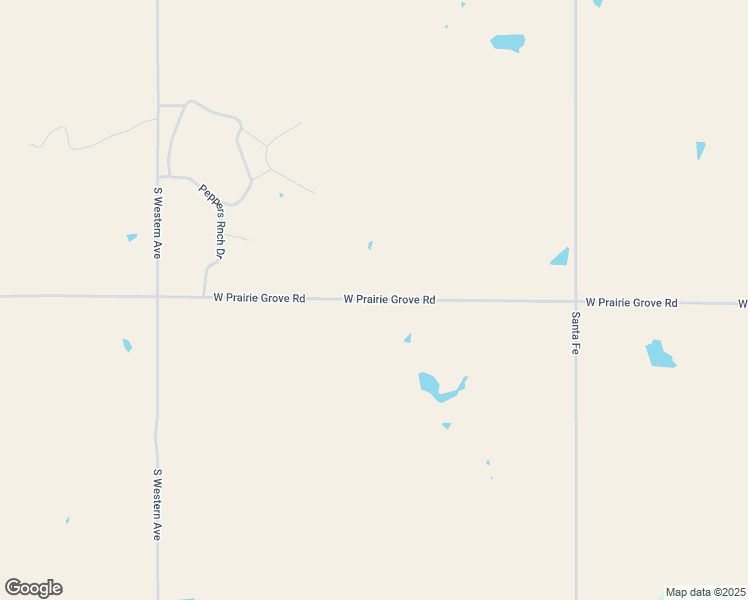 map of restaurants, bars, coffee shops, grocery stores, and more near 7100-8356 West Prairie Grove Road in Guthrie