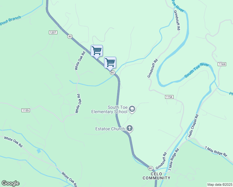map of restaurants, bars, coffee shops, grocery stores, and more near 51 Rose Bay Lane in Burnsville