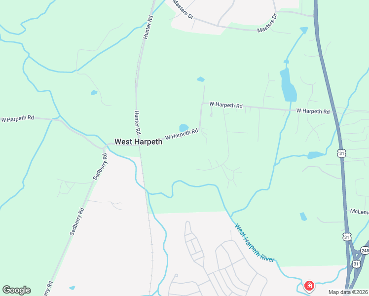 map of restaurants, bars, coffee shops, grocery stores, and more near 1559 West Harpeth Road in Franklin