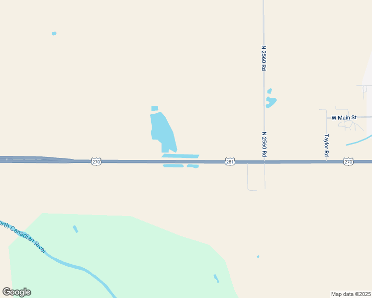 map of restaurants, bars, coffee shops, grocery stores, and more near 12628 Oklahoma 3 in Watonga