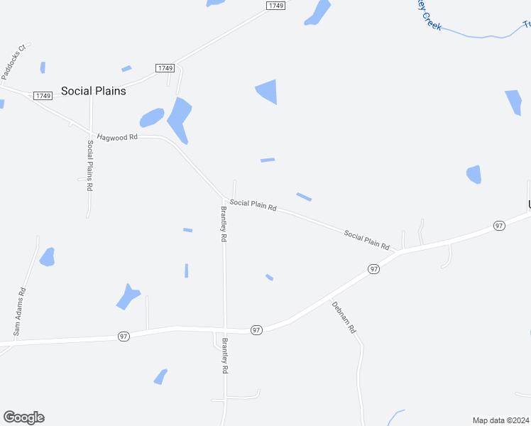 map of restaurants, bars, coffee shops, grocery stores, and more near 13293 Social Plain Road in Middlesex