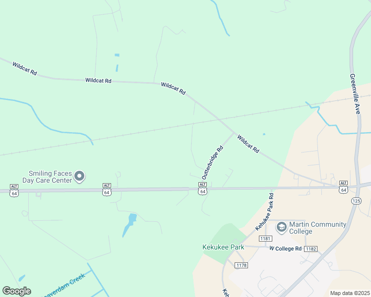map of restaurants, bars, coffee shops, grocery stores, and more near 111 Belcher Road in Williamston