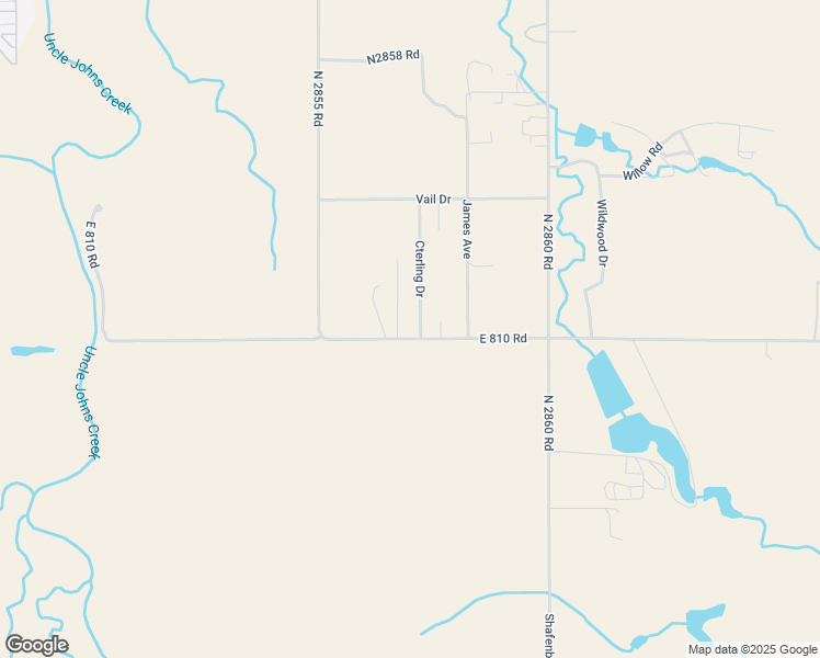 map of restaurants, bars, coffee shops, grocery stores, and more near 22966 Cterling Drive in Kingfisher