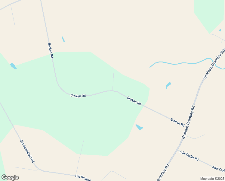 map of restaurants, bars, coffee shops, grocery stores, and more near Broken Road in Nash County
