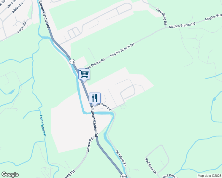 map of restaurants, bars, coffee shops, grocery stores, and more near 1928 Scarlett Meadows Drive in Sevierville