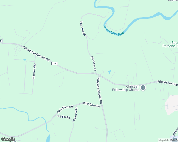 map of restaurants, bars, coffee shops, grocery stores, and more near 1082 Friendship Church Road in Taylorsville