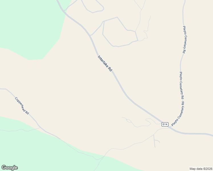 map of restaurants, bars, coffee shops, grocery stores, and more near 74650 Interlake Road in Bradley