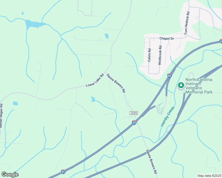 map of restaurants, bars, coffee shops, grocery stores, and more near Panther Lane in Thomasville