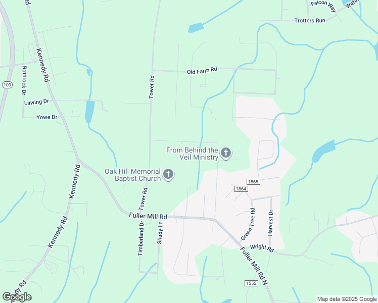 map of restaurants, bars, coffee shops, grocery stores, and more near 219 Game Trail in Thomasville