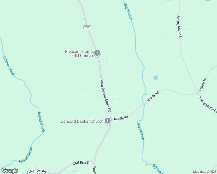 map of restaurants, bars, coffee shops, grocery stores, and more near 7705 Paul Payne Store Road in Taylorsville