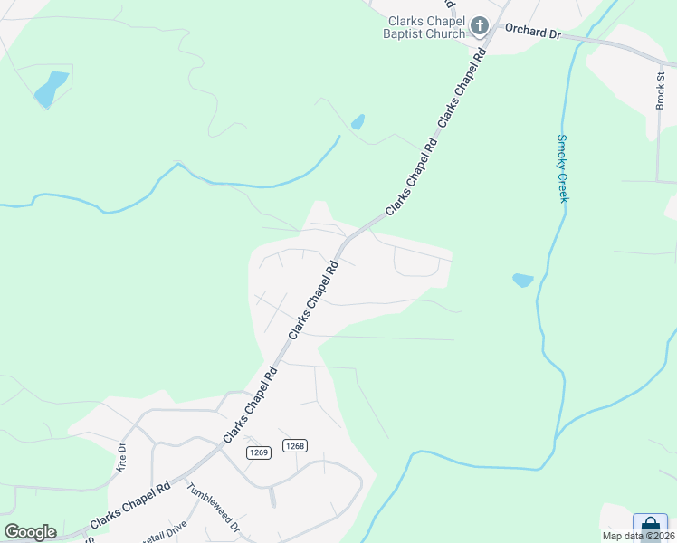 map of restaurants, bars, coffee shops, grocery stores, and more near 2402 Woodridge Court in Lenoir