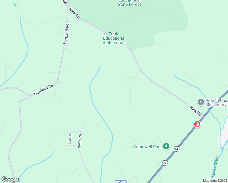 map of restaurants, bars, coffee shops, grocery stores, and more near 3464 Cannon Ridge Road in Lenoir