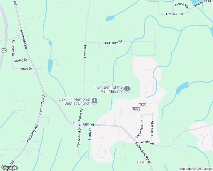map of restaurants, bars, coffee shops, grocery stores, and more near 219 Game Trail in Thomasville