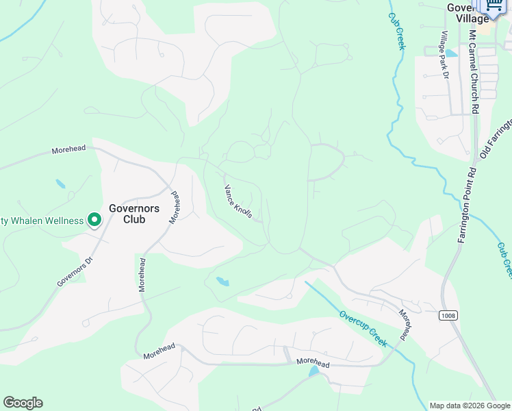 map of restaurants, bars, coffee shops, grocery stores, and more near 96208 Carteret in Chapel Hill