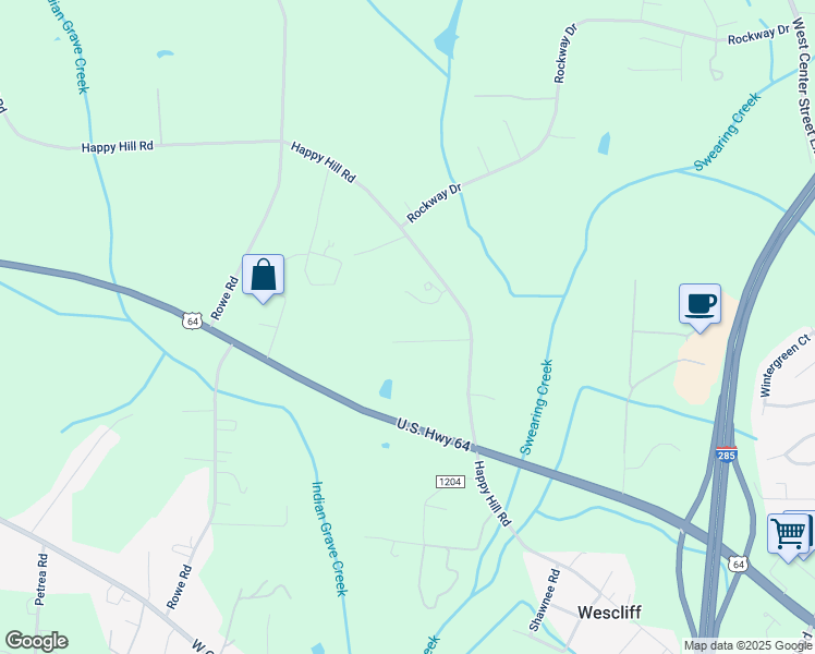 map of restaurants, bars, coffee shops, grocery stores, and more near 230 Ira Drive in Lexington